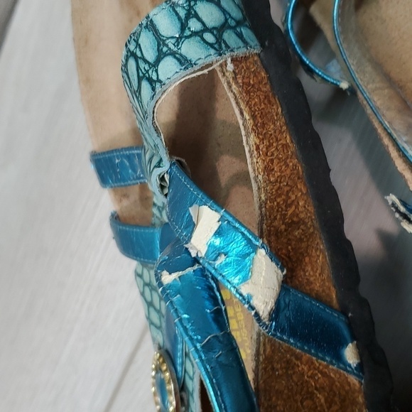 Birkenstock Women Tatami Strappy Sandals Flats shoes sz 43/12 - Picture 11 of 13